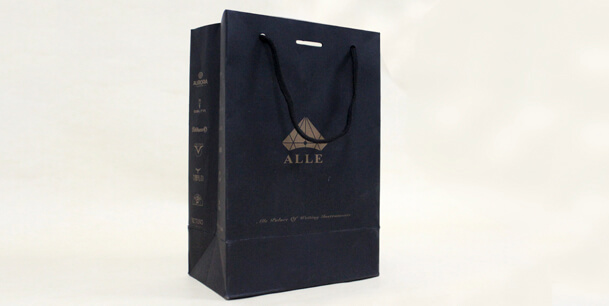 黑?？C金手提袋 高檔手提袋定制